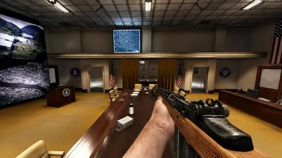 Five First Room vista desde el jugador, captura de gameplay de Call of Duty Black Ops Zombies