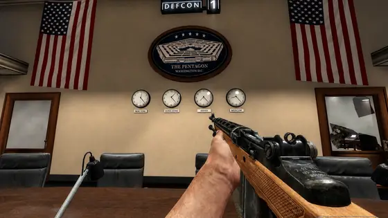 Five First Room vista desde el jugador, captura de gameplay de Call of Duty Black Ops Zombies