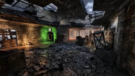 Nacht der Untoten First Room, the spawn room of Nacht der Untoten on Call of Duty Black Ops Zombies
