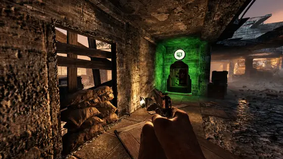 Nacht der Untoten First Room seen from the player, Call of Duty Black Ops Zombies gameplay screenshot
