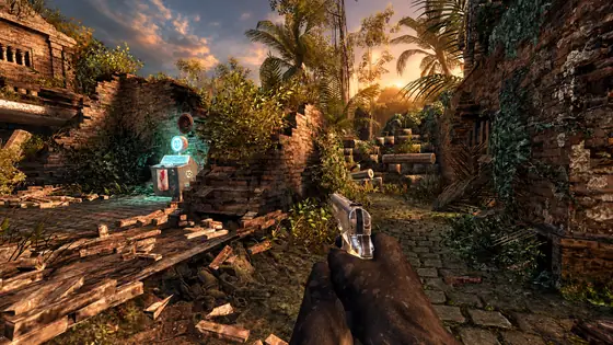 Shangri-La First Room seen from the player, Call of Duty Black Ops Zombies gameplay screenshot