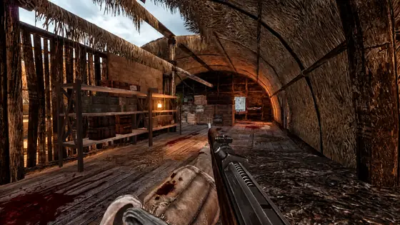 Shi No Numa First Room seen from the player, Call of Duty Black Ops Zombies gameplay screenshot