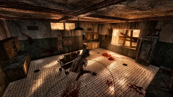 Verrückt First Room, the spawn room of Verrückt on Call of Duty Black Ops Zombies