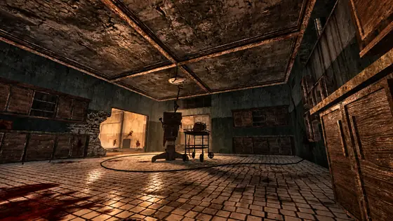 Verrückt First Room, the spawn room of Verrückt on Call of Duty Black Ops Zombies