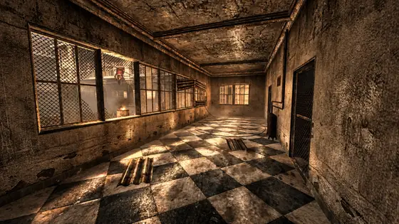Verrückt First Room, the spawn room of Verrückt on Call of Duty Black Ops Zombies
