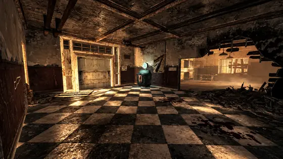 Verrückt First Room, the spawn room of Verrückt on Call of Duty Black Ops Zombies