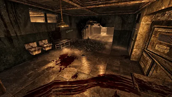 Verrückt First Room, the spawn room of Verrückt on Call of Duty Black Ops Zombies
