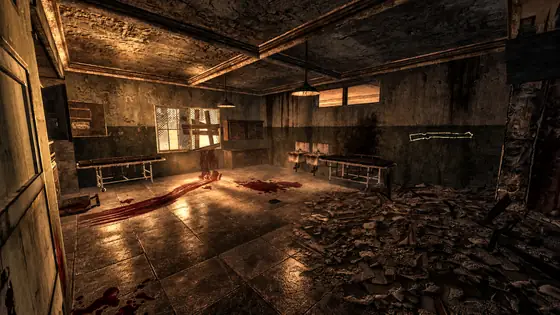 Verrückt First Room, the spawn room of Verrückt on Call of Duty Black Ops Zombies
