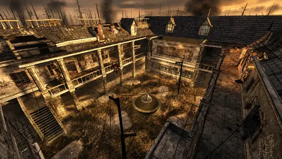 Verrückt First Room, the spawn room of Verrückt on Call of Duty Black Ops Zombies