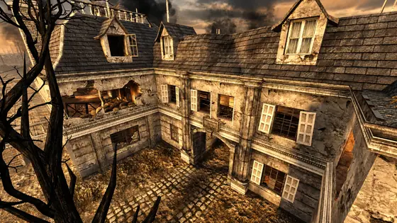 Verrückt First Room, the spawn room of Verrückt on Call of Duty Black Ops Zombies