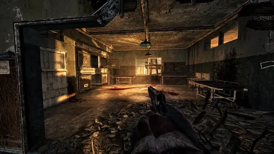 Verrückt First Room vista desde el jugador, captura de gameplay de Call of Duty Black Ops Zombies