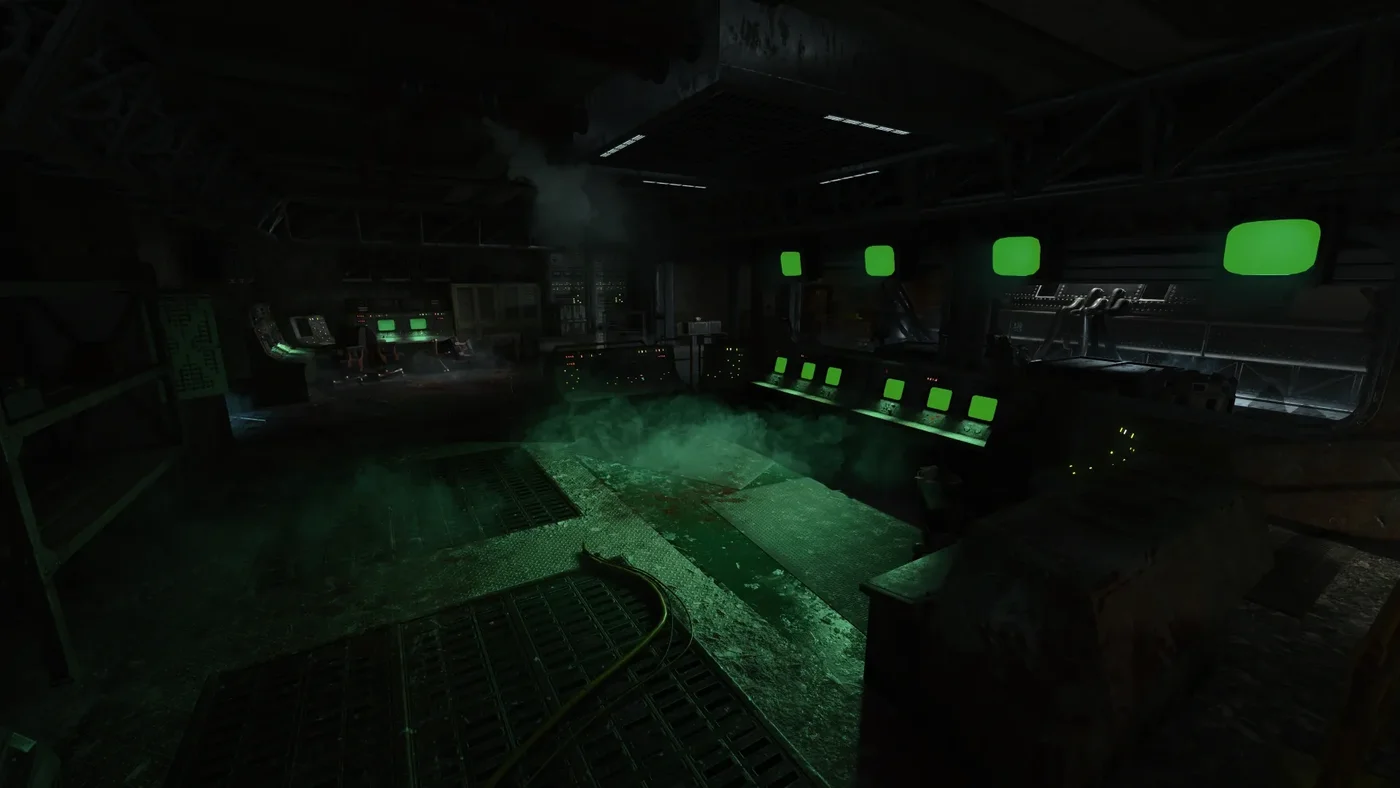The central control panel of APD Control, Alpha Omega, Call of Duty Black Ops 4 Zombies