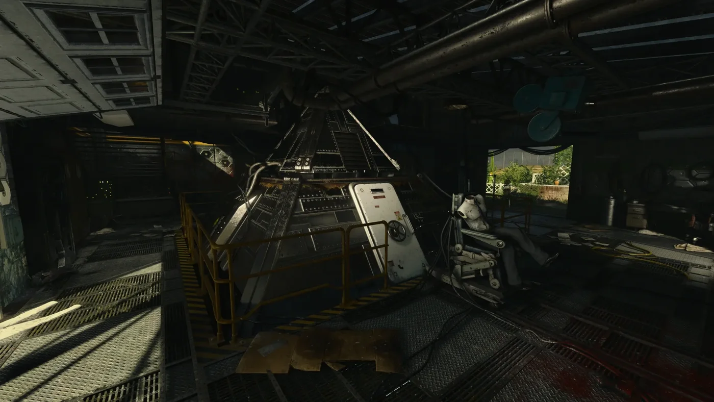 The inside of the APD Interrogation building, Alpha Omega, Call of Duty Black Ops 4 Zombies