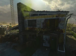 Green Nova 6 gas leaking inside the Yellow House, Alpha Omega, Call of Duty Black Ops 4 Zombies