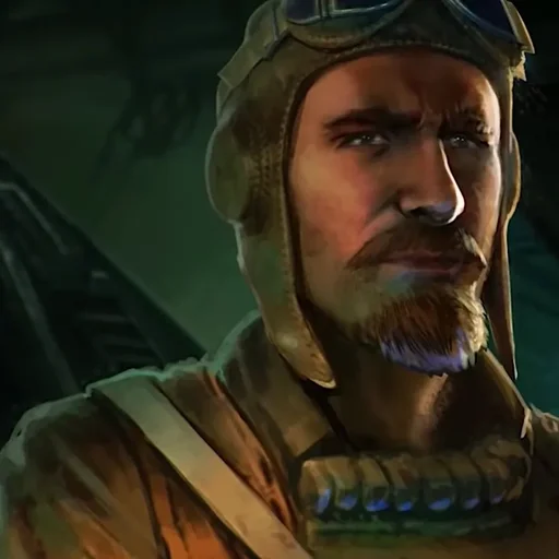 Primis Nikolai in his aviator cap, ending cutscene, Alpha Omega, Call of Duty Black Ops 4 Zombies