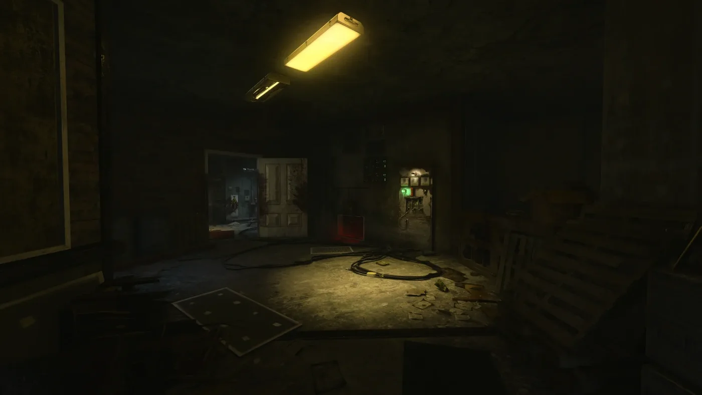 The dark interior of the Power House, Alpha Omega, Call of Duty Black Ops 4 Zombies