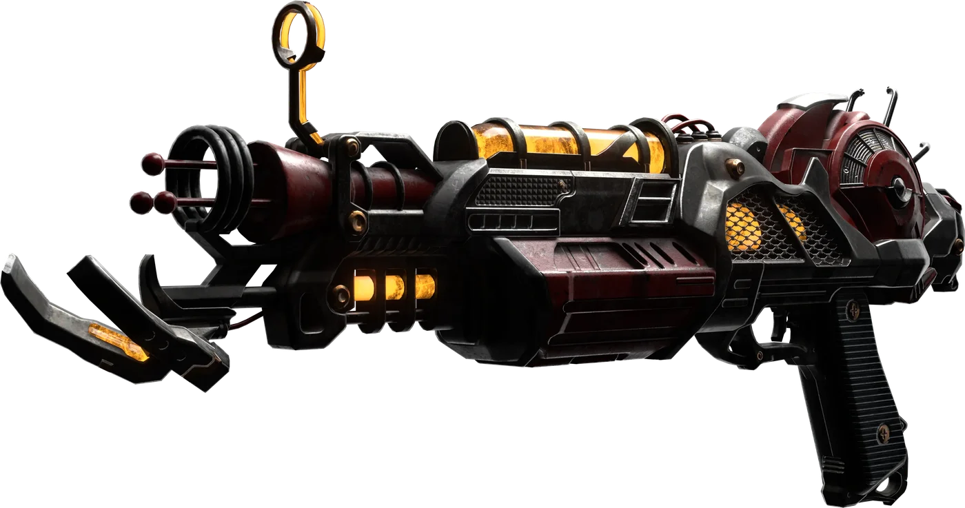Ray Gun Mark II-Y with orange cells, render, Alpha Omega, Call of Duty Black Ops 4 Zombies
