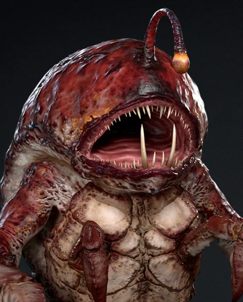 The head of Crog-Zilla, render, Attack of the Radioactive Thing, Call of Duty Infinite Warfare Zombies