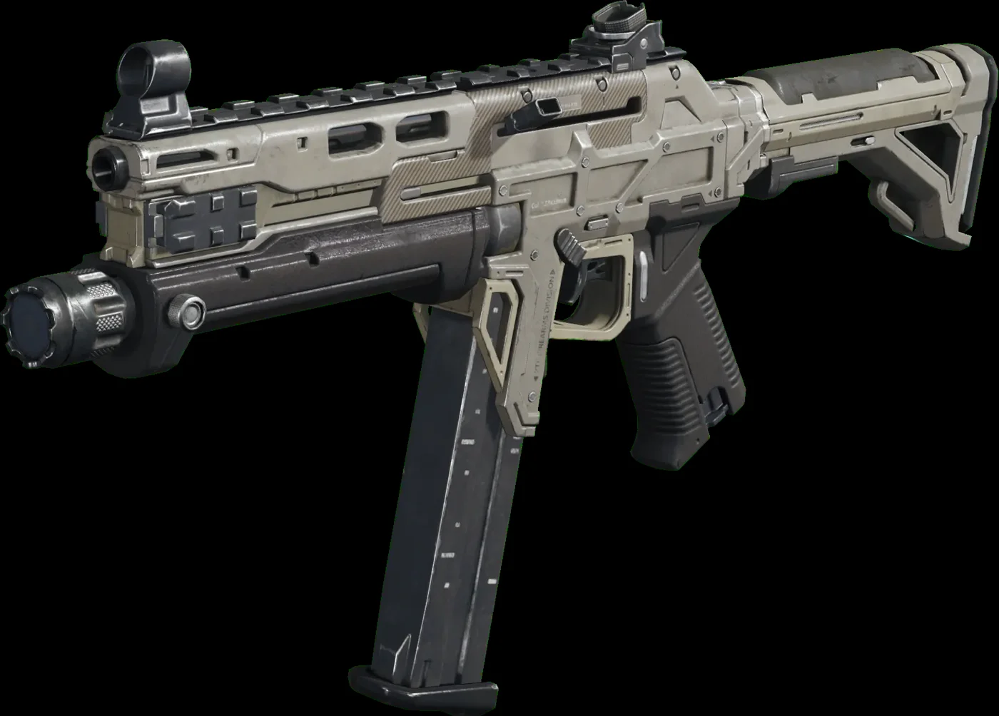 Kuda submachine gun, render, Ascension, Call of Duty Black Ops III Zombies