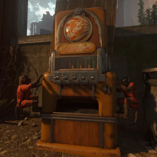 Two Space Monkeys attacking the Stamin-Up machine, Ascension, Call of Duty Black Ops III Zombies