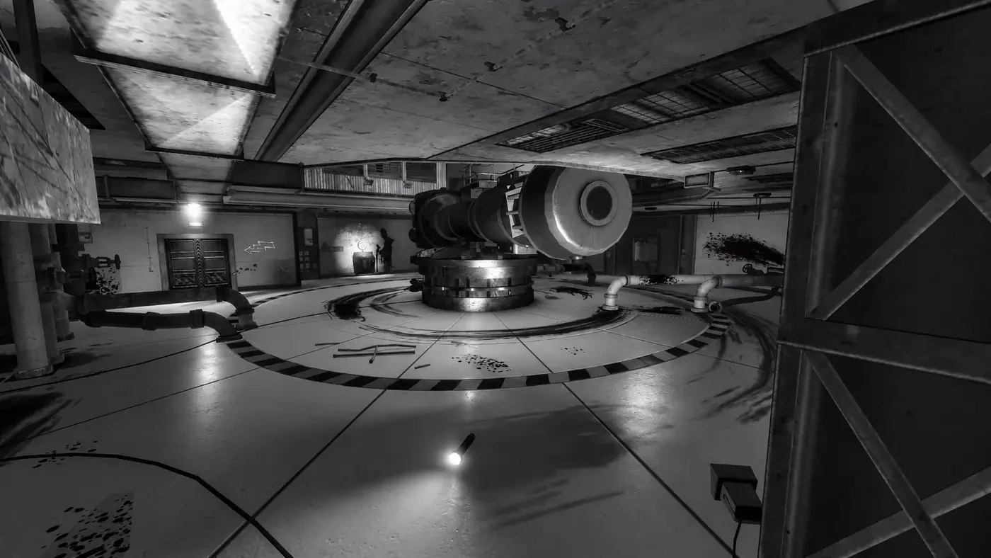 The centrifuge room, the starting room and First Room of Ascension, stylised render, Call of Duty Black Ops Zombies