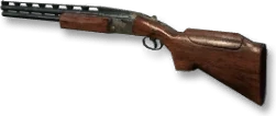 Olympia double-barrelled shotgun, menu render, Call of Duty Black Ops Zombies