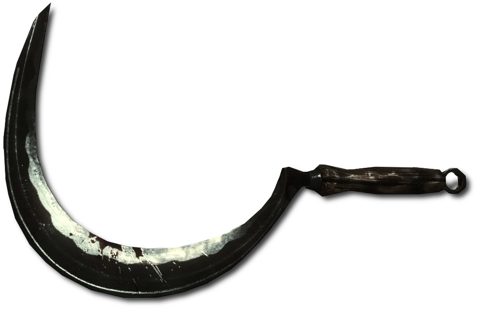 Sickle melee weapon, render, Call of Duty Black Ops Zombies
