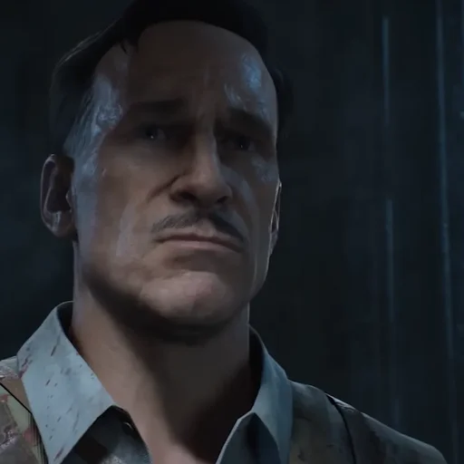 The other Richtofen waiting in the laboratory, intro cinematic, Blood of the Dead, Call of Duty Black Ops 4 Zombies