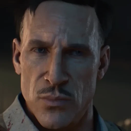 Edward Richtofen of the Primis crew in the intro cinematic, Blood of the Dead, Call of Duty Black Ops 4 Zombies