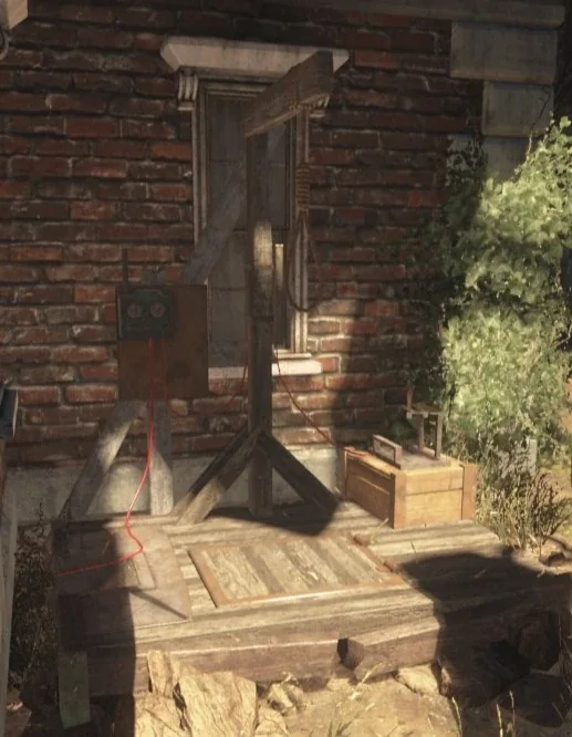 The gallows, Maxis' side of Mined Games in Buried, Call of Duty Black Ops II Zombies
