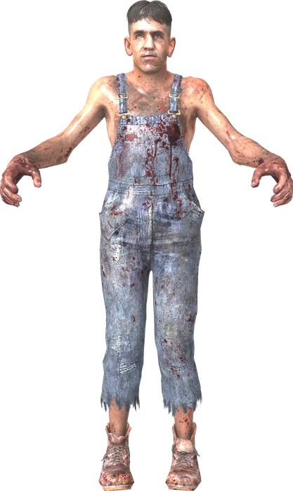 Leroy, the giant (Sloth in the game files), character model render, Call of Duty Black Ops II Zombies