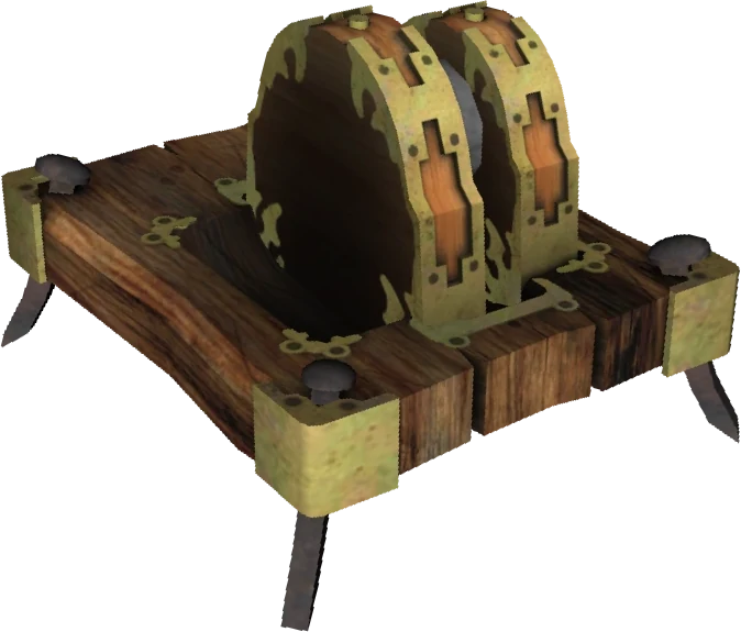 Stand, the Head Chopper part, model render, Call of Duty Black Ops II Zombies