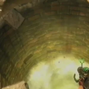 The portal that opens when the two fountains are broken, the way back to Processing, in Buried, Call of Duty Black Ops II Zombies
