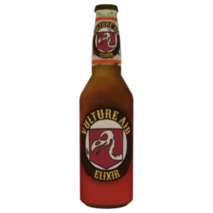 Vulture Aid Elixir bottle, model render, Call of Duty Black Ops II Zombies