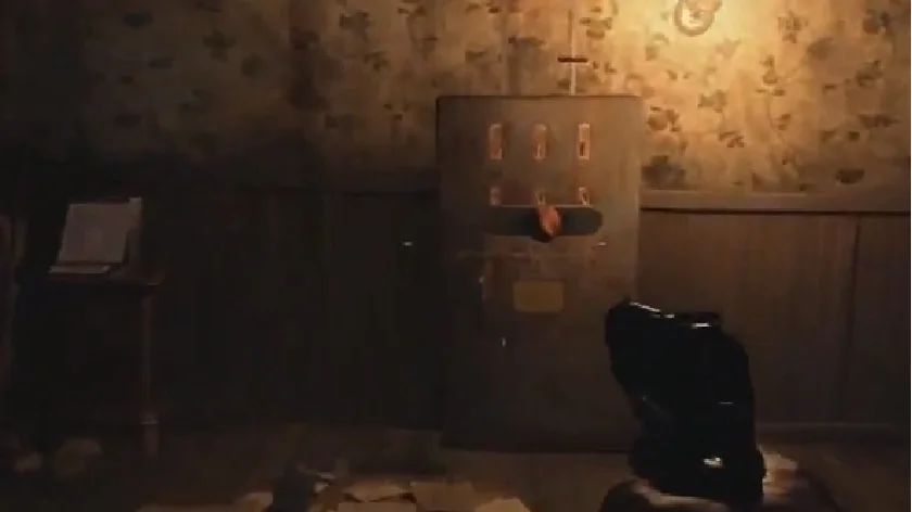 The power switch on the second floor of the Candy Store in Buried, Call of Duty Black Ops II Zombies