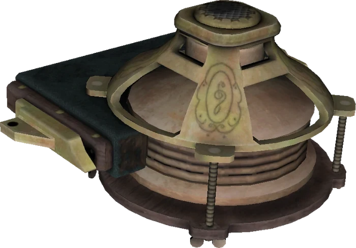 Speaker, the Subsurface Resonator part, model render, Call of Duty Black Ops II Zombies
