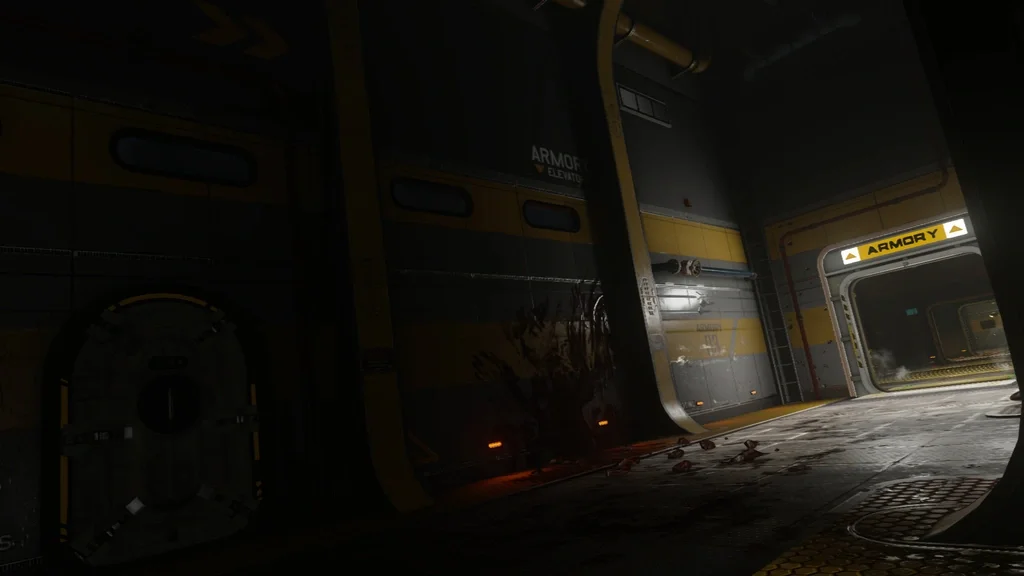 The doors of the Armory, Carrier, Call of Duty Advanced Warfare Zombies