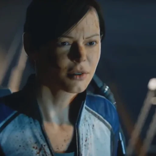 Lilith Swann in the opening cinematic, Carrier, Call of Duty Advanced Warfare Zombies
