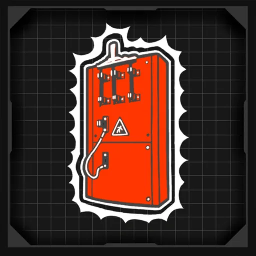 Power Struggle achievement icon, a power switch box, Classified, Call of Duty Black Ops 4 Zombies