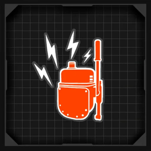 Shock Value achievement icon, a trap part throwing sparks, Classified, Call of Duty Black Ops 4 Zombies