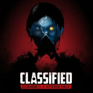 Key art of Classified, Samantha Maxis glowing above the map title, Classified, Call of Duty Black Ops 4 Zombies