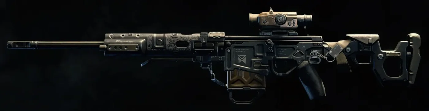 Auger DMR rifle, menu render, Classified, Call of Duty Black Ops 4 Zombies