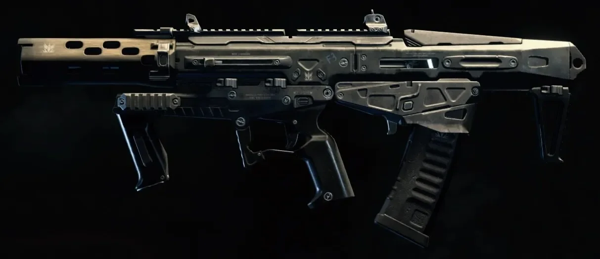 Maddox RFB assault rifle, menu render, Classified, Call of Duty Black Ops 4 Zombies