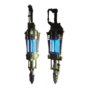 The two spikes of the Ragnarok DG-4, render, Call of Duty Black Ops III Zombies
