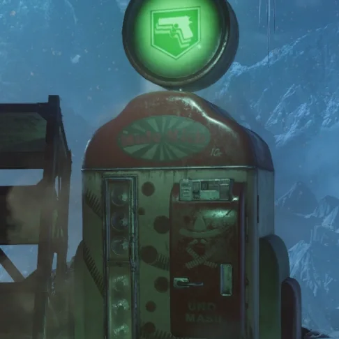 The Mule Kick machine in Der Eisendrache, Call of Duty Black Ops III Zombies