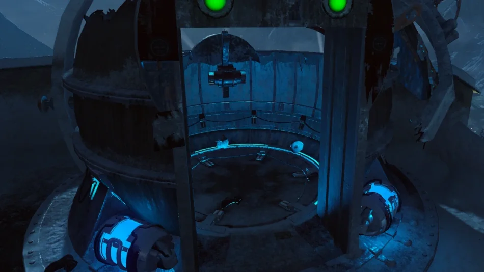 A Wundersphere launch pad in Der Eisendrache, Call of Duty Black Ops III Zombies
