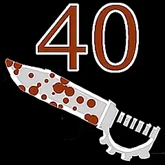 40 Knives achievement icon, Der Riese, Call of Duty World at War Zombies