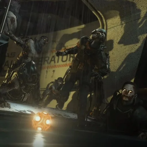 Big Game achievement art, Descent, Call of Duty Advanced Warfare Zombies