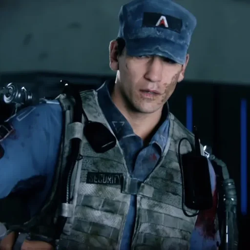 Jim Decker in the emergency pod, intro cinematic, Descent, Call of Duty Advanced Warfare Zombies