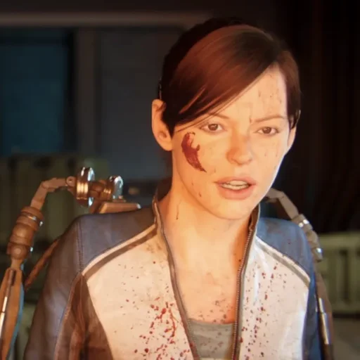 Lilith Swann on the carrier, intro cinematic, Descent, Call of Duty Advanced Warfare Zombies